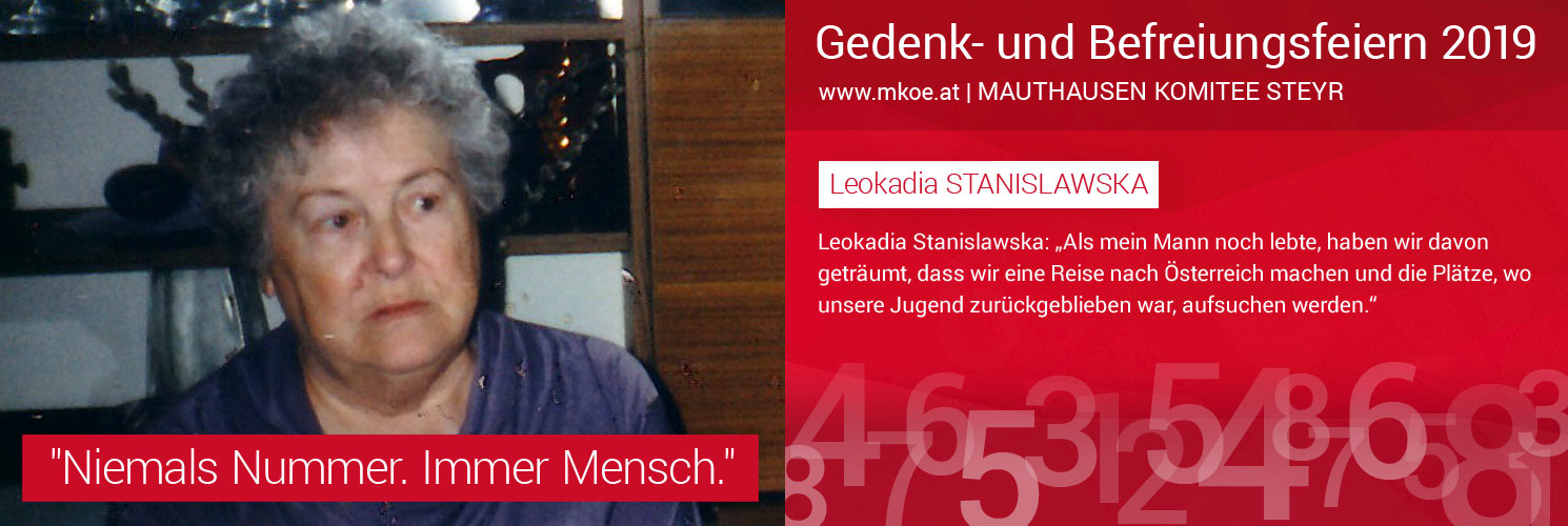 Sujet 2 Einzelschicksal Leokadia STANISLAWSKA