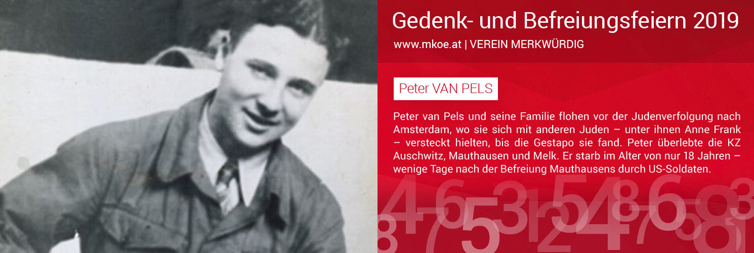 Sujet Einzelschicksal Peter van PELS