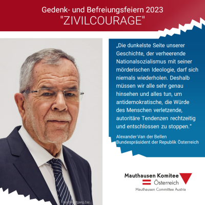 Virtuelles Gedenken Statement Alexander Van der Bellen, Bundespräsident der Republik Österreich