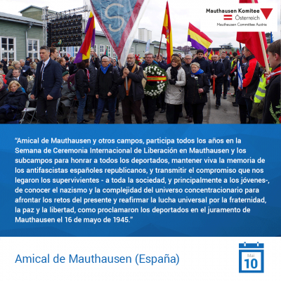 Virtuelle Gedenkwochen Statement Amical de Mauthausen (Espana)