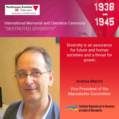 Virtuelle Gedenkwochen Statement Andrea Marchi, Vice President of the Marzabotto Committee