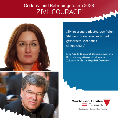 Virtuelles Gedenken Statement Mag.ᵃ Anita Dumfahrt, Generalsekretärin und Prof. Herwig Hösele, Vorsitzender des Zukunftsfonds der Republik Österreich