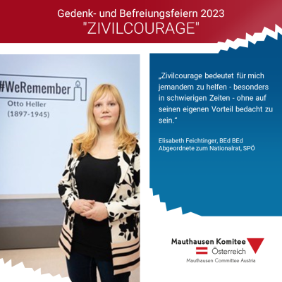 Virtuelles Gedenken Statement Elisabeth Feichtinger, Abgeordnete zum Nationalrat, SPÖ