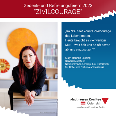 Virtuelles Gedenken Statement Prof.in Mag.ᵃ Hannah Lessing, Generalsekretärin des Nationalfonds der Republik Österreich für Opfer des Nationalsozialismus