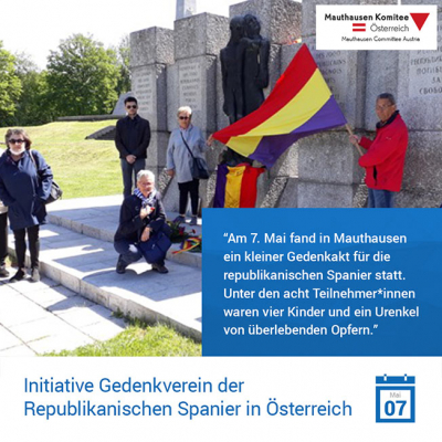 Virtuelle Gedenkwochen Statement Initiative Gedenkverein der Republikanischen Spanier in Österreich