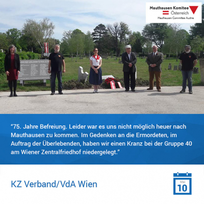 Virtuelle Gedenkwochen Statement KZ-Verband/VdA Wien