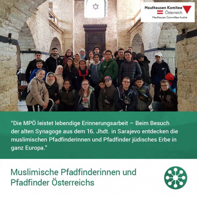 Virtuelle Gedenkwochen Statement Muslimische Pfadfinderinnen und Pfadfinder Österreichs