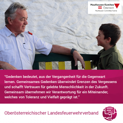 Virtuelle Gedenkwochen Statement Oberösterreichischer Landesfeuerwehrverband