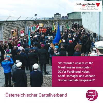 Virtuelle Gedenkwochen Statement Österreichischer Cartellverband