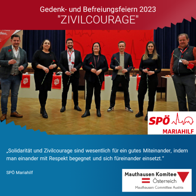 Virtuelles Gedenken Statement SPÖ Mariahilf