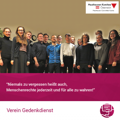 Virtuelle Gedenkwochen Statement Verein Gedenkdienst