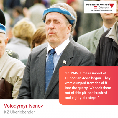 Virtuelle Gedenkwochen Statement Volodymyr Ivanov, KZ-Überlebender
