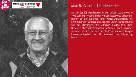 Zeitzeuge Max Garcia