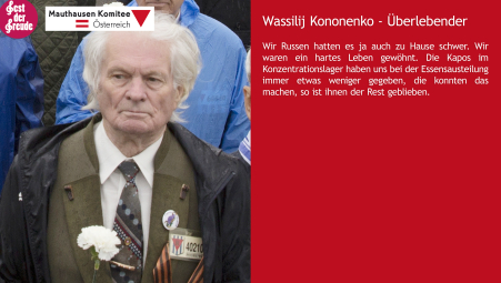 Zeitzeuge Wassilij Kononenko