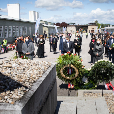 Liberation and Commemoration Ceremony 2021 © MKÖ/Sebastian Philipp