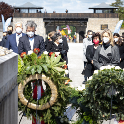 Liberation and Commemoration Ceremony 2021 © MKÖ/Sebastian Philipp