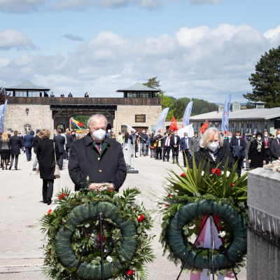 Liberation and Commemoration Ceremony 2021 © MKÖ/Sebastian Philipp