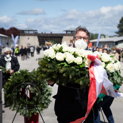 Liberation and Commemoration Ceremony 2021 © MKÖ/Sebastian Philipp