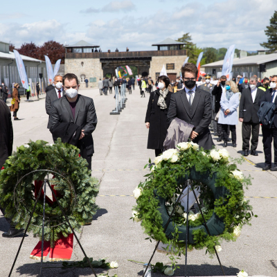 Liberation and Commemoration Ceremony 2021 © MKÖ/Sebastian Philipp