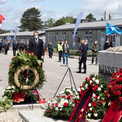 Liberation and Commemoration Ceremony 2021 © MKÖ/Sebastian Philipp