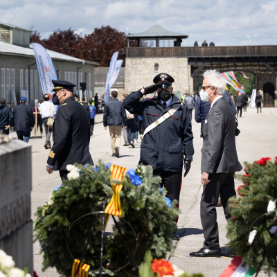 Liberation and Commemoration Ceremony 2021 © MKÖ/Sebastian Philipp
