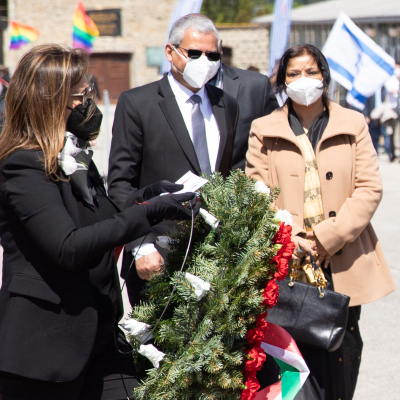 Liberation and Commemoration Ceremony 2021 © MKÖ/Sebastian Philipp