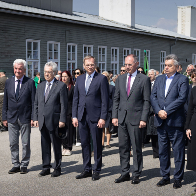 Befreiungsfeier 2023 Kranzniederlegungen © MKÖ/Sebastian Philipp