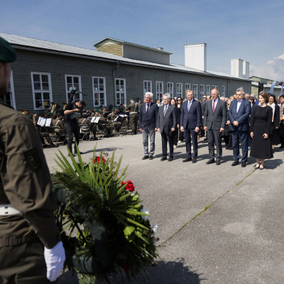 Befreiungsfeier 2023 Kranzniederlegungen © MKÖ/Sebastian Philipp