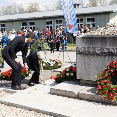 Befreiungsfeier 2023 Kranzniederlegungen © MKÖ/Sebastian Philipp