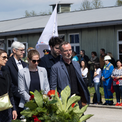 Befreiungsfeier 2023 Kranzniederlegungen © MKÖ/Sebastian Philipp