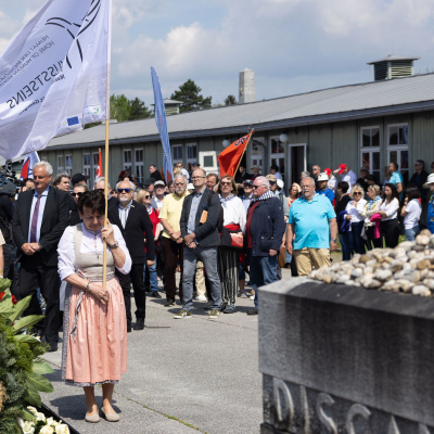 Befreiungsfeier 2023 Kranzniederlegungen © MKÖ/Sebastian Philipp