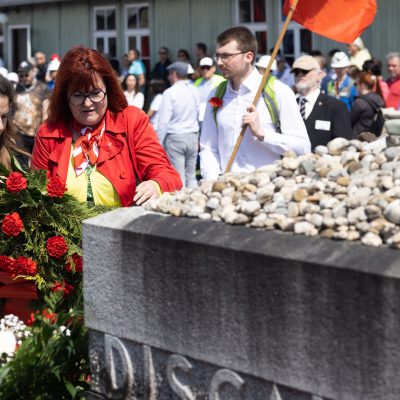 Befreiungsfeier 2023 Kranzniederlegungen © MKÖ/Sebastian Philipp