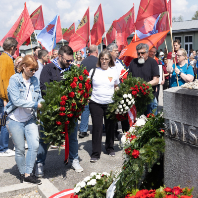 Befreiungsfeier 2023 Kranzniederlegungen © MKÖ/Sebastian Philipp