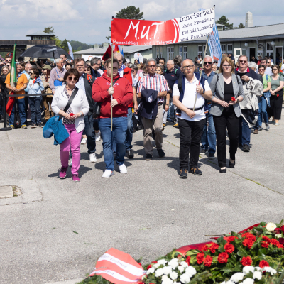 Befreiungsfeier 2023 Kranzniederlegungen © MKÖ/Sebastian Philipp