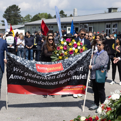 Befreiungsfeier 2023 Kranzniederlegungen © MKÖ/Sebastian Philipp
