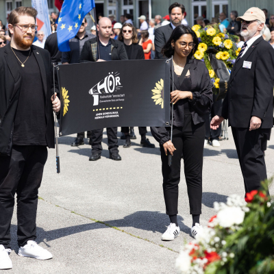 Befreiungsfeier 2023 Kranzniederlegungen © MKÖ/Sebastian Philipp