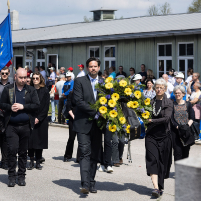 Befreiungsfeier 2023 Kranzniederlegungen © MKÖ/Sebastian Philipp