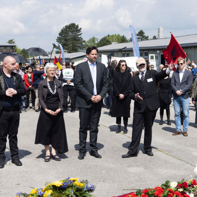 Befreiungsfeier 2023 Kranzniederlegungen © MKÖ/Sebastian Philipp