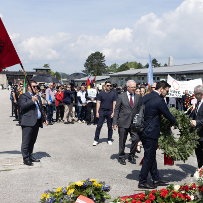 Befreiungsfeier 2023 Kranzniederlegungen © MKÖ/Sebastian Philipp