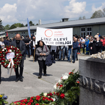 Befreiungsfeier 2023 Kranzniederlegungen © MKÖ/Sebastian Philipp