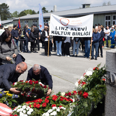 Befreiungsfeier 2023 Kranzniederlegungen © MKÖ/Sebastian Philipp