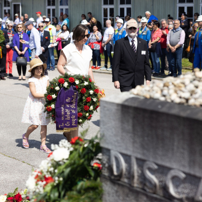 Befreiungsfeier 2023 Kranzniederlegungen © MKÖ/Sebastian Philipp