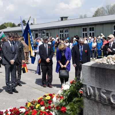 Befreiungsfeier 2023 Kranzniederlegungen © MKÖ/Sebastian Philipp