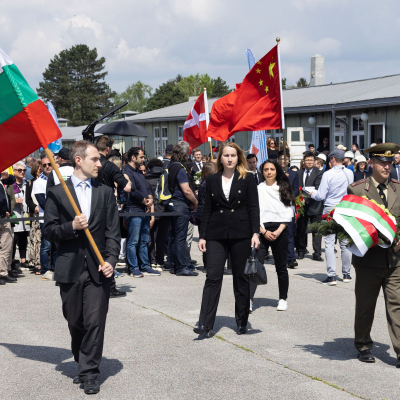 Befreiungsfeier 2023 Kranzniederlegungen © MKÖ/Sebastian Philipp