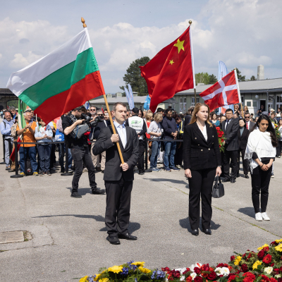 Befreiungsfeier 2023 Kranzniederlegungen © MKÖ/Sebastian Philipp