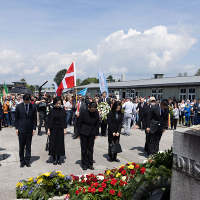 Befreiungsfeier 2023 Kranzniederlegungen © MKÖ/Sebastian Philipp