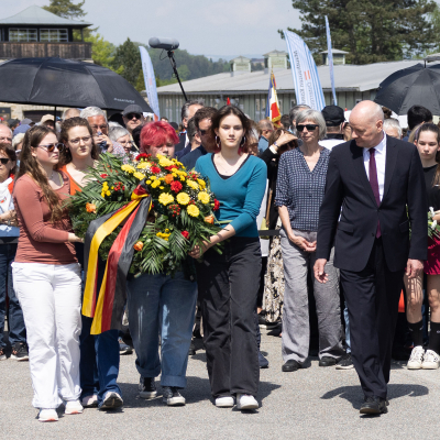 Befreiungsfeier 2023 Kranzniederlegungen © MKÖ/Sebastian Philipp