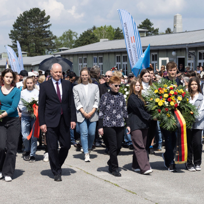 Befreiungsfeier 2023 Kranzniederlegungen © MKÖ/Sebastian Philipp