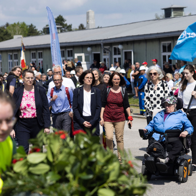 Befreiungsfeier 2023 Kranzniederlegungen © MKÖ/Sebastian Philipp