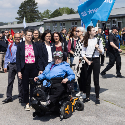 Befreiungsfeier 2023 Kranzniederlegungen © MKÖ/Sebastian Philipp